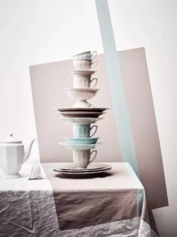 Rosenthal - Кофейный сервиз Maria Pale Mint на 2 персоны / артикул   1043040716714742 + 1043040716714741 + 1043040716710221   / GTIN