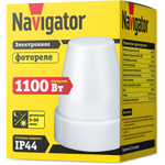 Датчик освещённости-фотореле 1100Вт IP44 NS-PC01 Navigator 71959