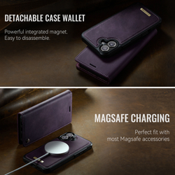 Чехол-кошелек CaseMe 2 in 1 MagSafe iPhone 16+