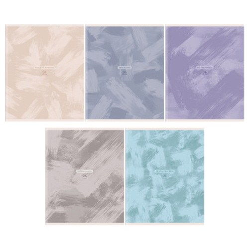 Тетрадь 96л., А5, клетка BG "Акварель", суперэконом