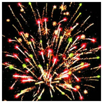 Батарея салютов Русский фейерверк Р8475 Новогодняя Затея(1,25"х100)яркий красочный фейерверк