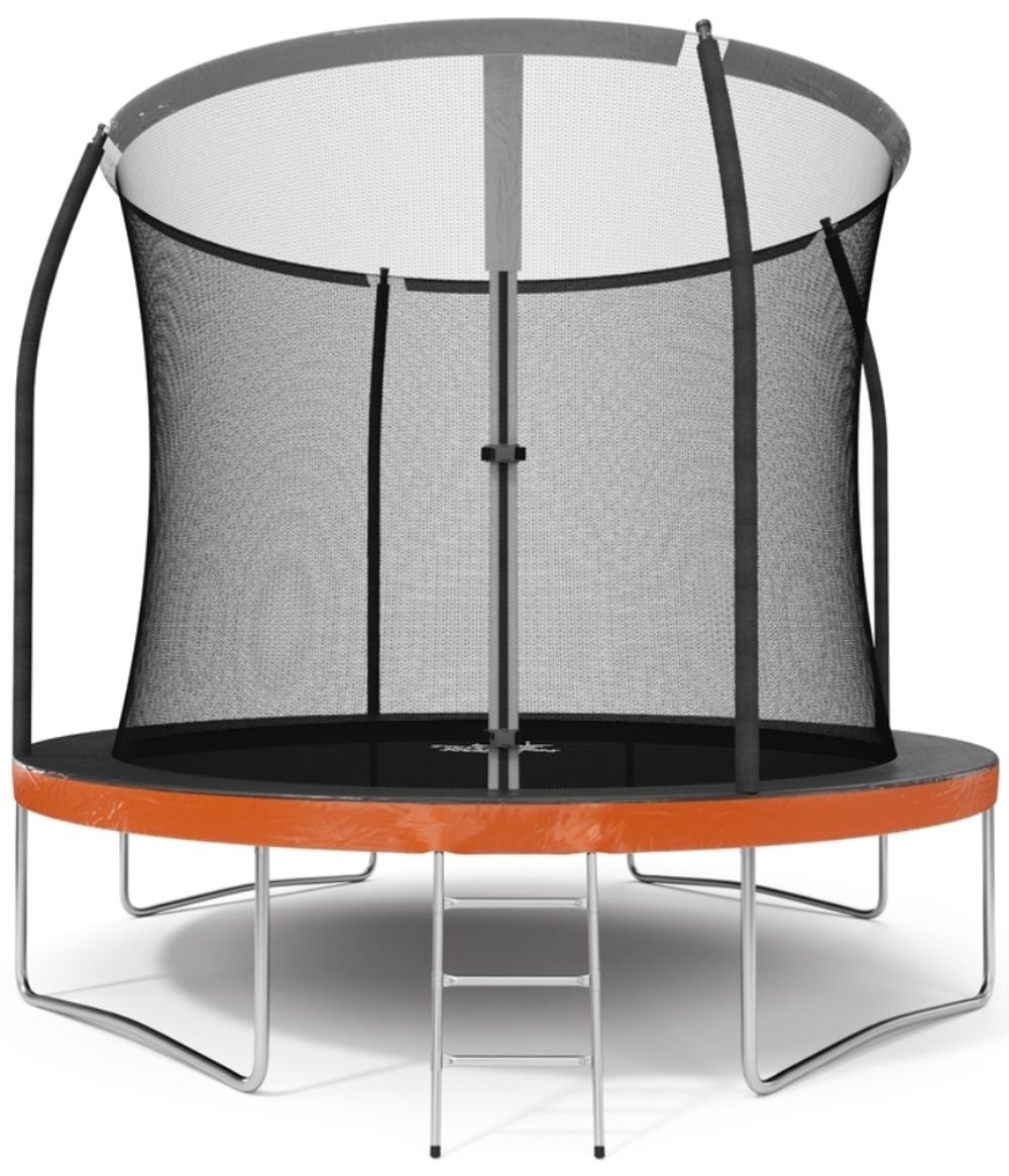 Батут Триумф Норд Браво 305 см с защитной сеткой и лестницей