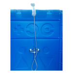 Мобильная душевая кабина Экомарка тип 3 с внешней подводкой, без бака