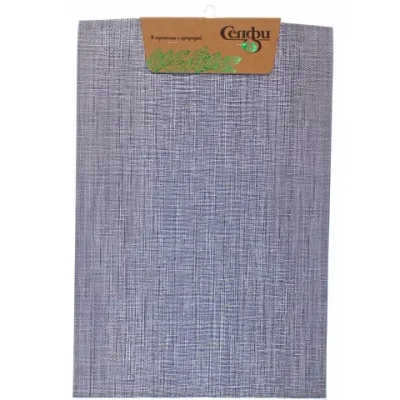 Салфетка на стол 30*45см «Римини» плетеная, сапфировая