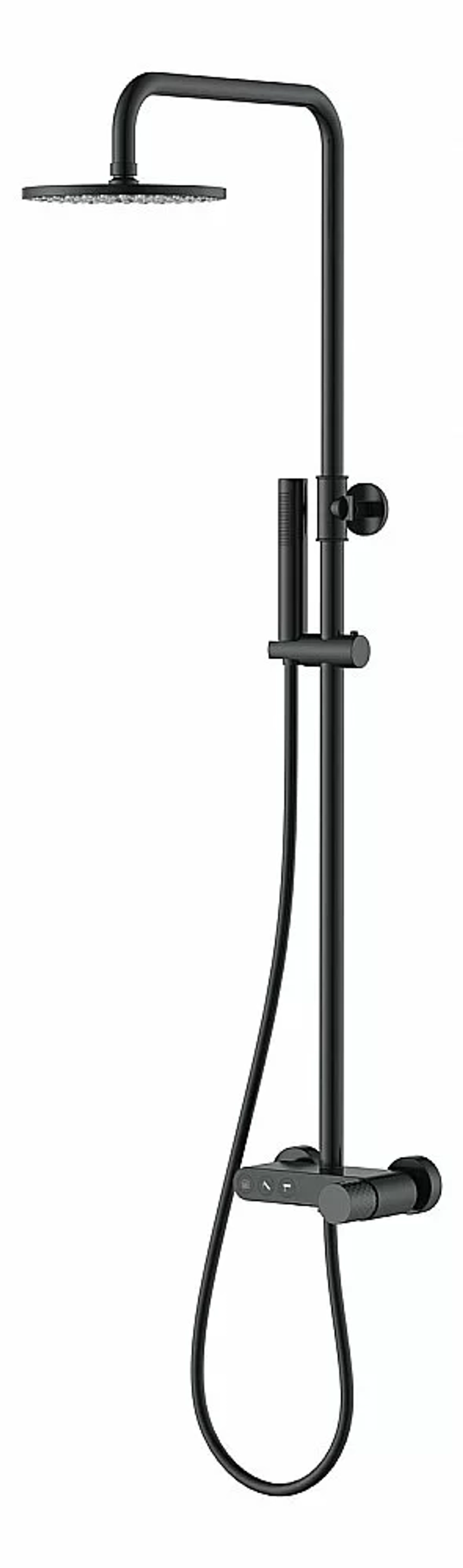 Душевая система Boheme STICK BLACK DIAMOND BLACK 128-BB черный