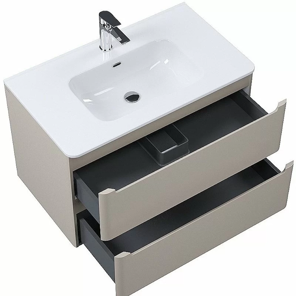 Тумба с раковиной Iddis Edifice 80 EDI80C0i95K капучино
