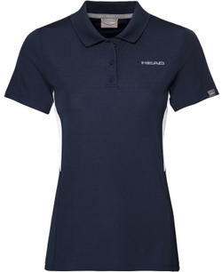 Женское поло Head Club Tech Polo Shirt W - dark blue