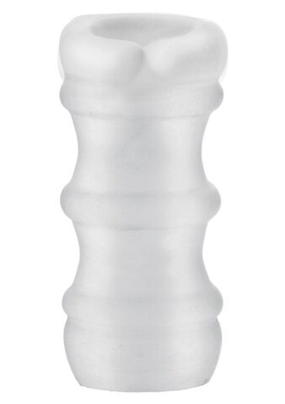 Прозрачный мастурбатор MOOD PLEASER UR3 MASSAGE BEADS