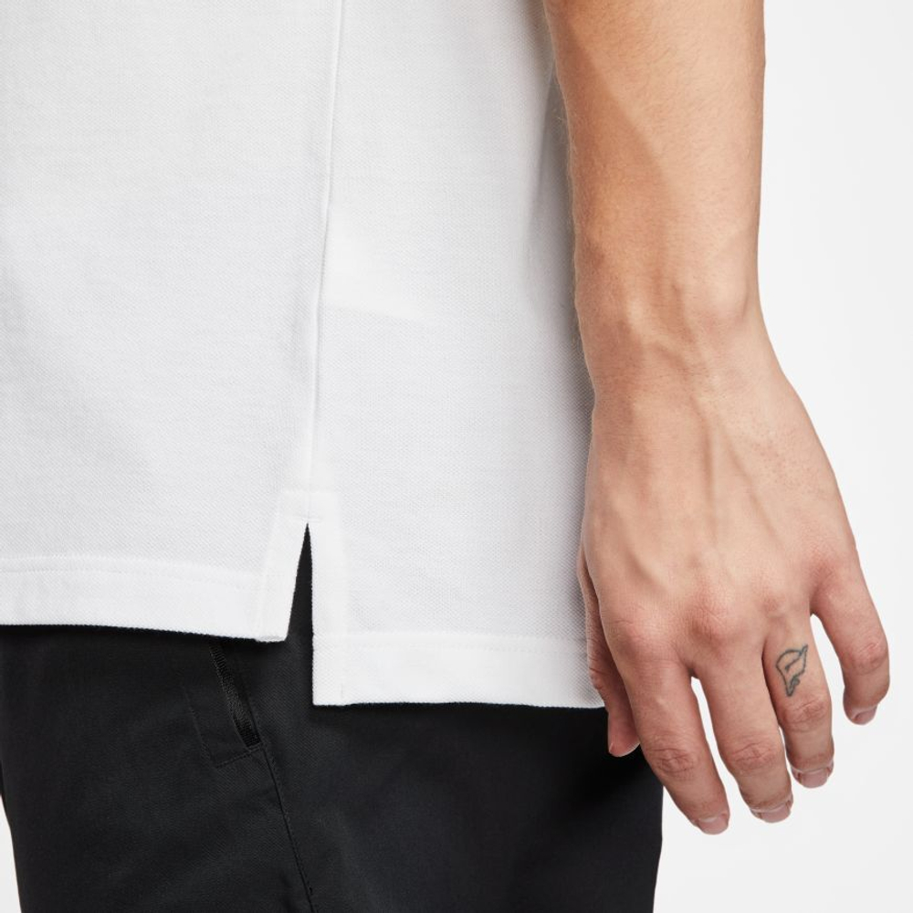 Мужское теннисное поло Nike Sportswear Polo - white/black