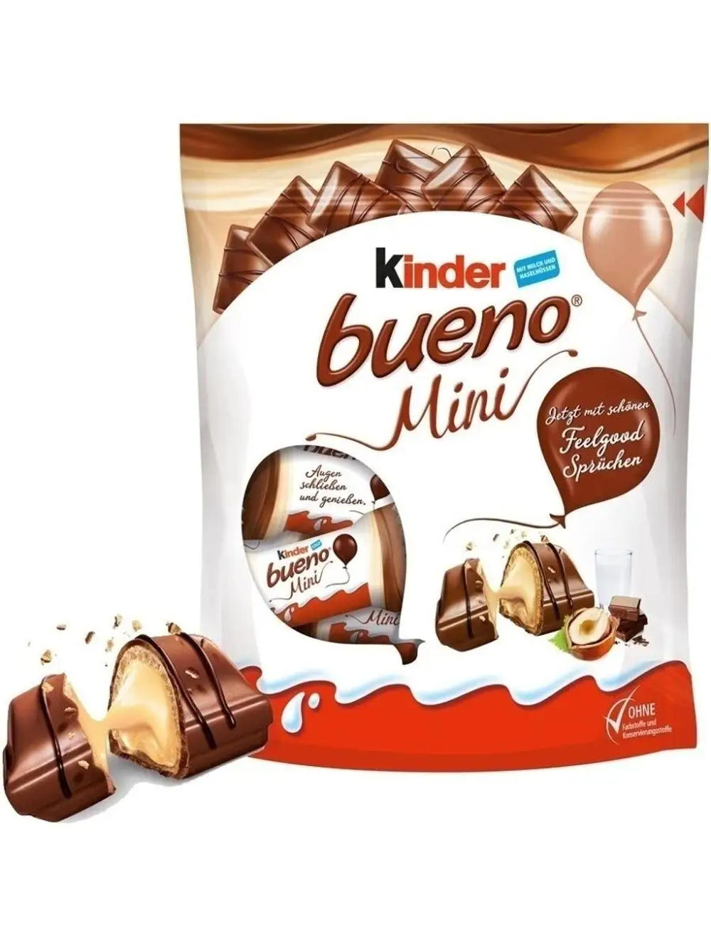 Шоколад Киндер Bueno Мини 108гр