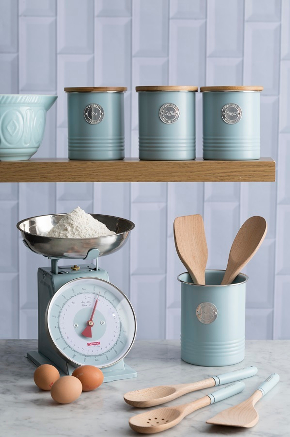 Емкость кухонная Living голубая 15х12,5 см TYPHOON