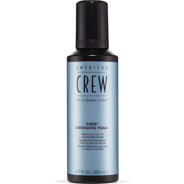 Пена для укладки волос American Crew, Fiber Grooming Foam, Средняя фиксация, 200мл