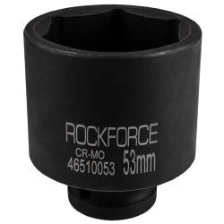 Головка ударная глубокая 3/4'', 53мм (6гр.) RockForce RF-46510053
