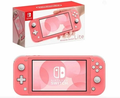 NS: Nintendo Switch Lite coral (розовый)