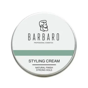 Крем для укладки волос Barbaro естественный блеск/сильная фиксация, 60 гр.