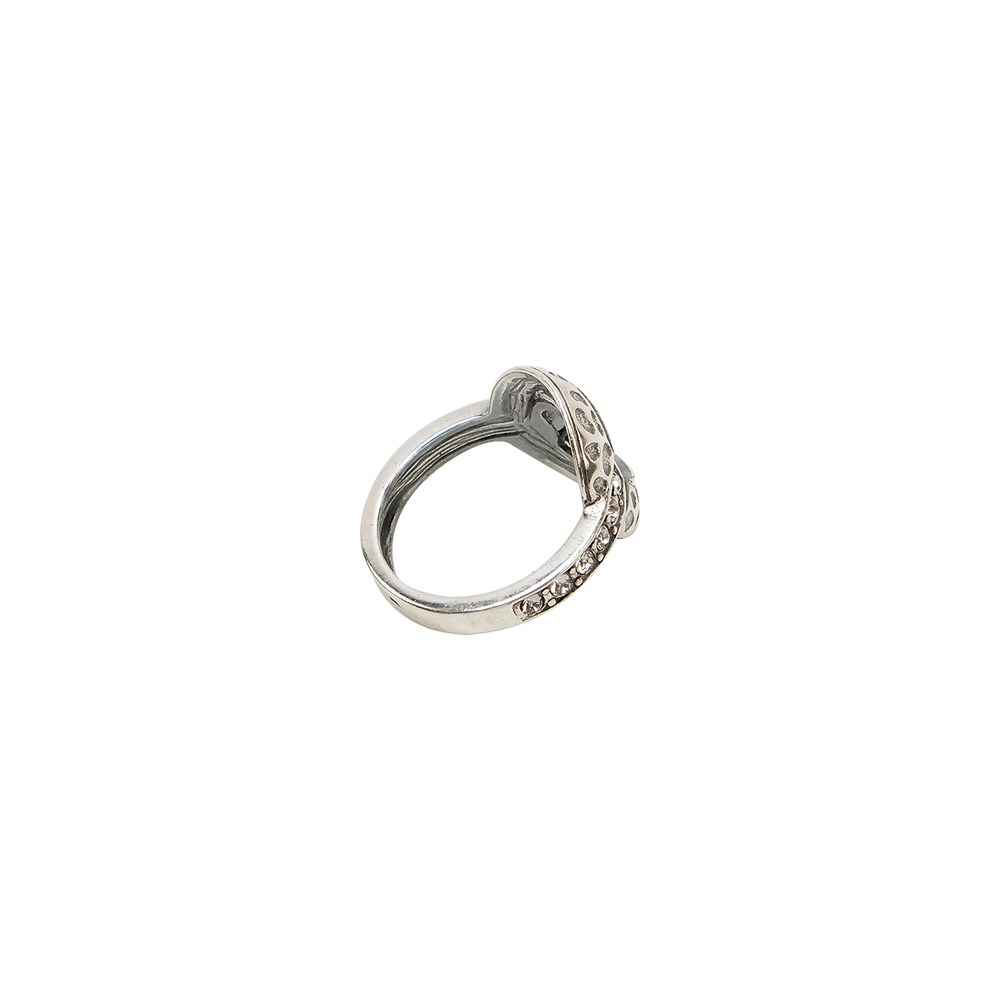 "Ортан" кольцо в серебряном покрытии из коллекции "Дикие кошки" от Jenavi