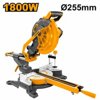 Торцовочная пила с протяжкой 1800Вт 255х25,4мм SUPER INGCO BM2S180017 INDUSTRIAL