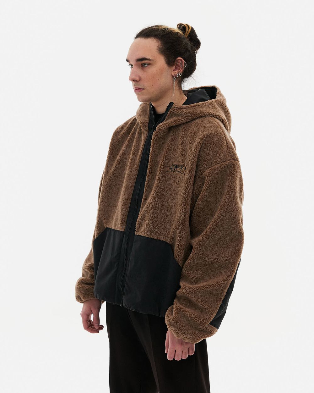 Куртка Anteater Coach Sherpa бежевая