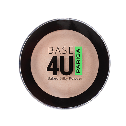 Parisa Пудра для лица Base 4U, PP2306, запеченная, тон №05, Pink Beige, 8 гр