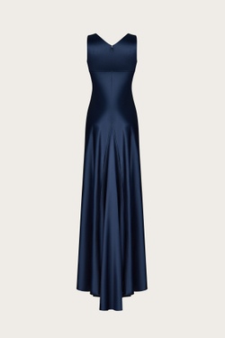 ПЛАТЬЕ - СОРОЧКА С ЛИФОМ ИЗ ШЕЛКА