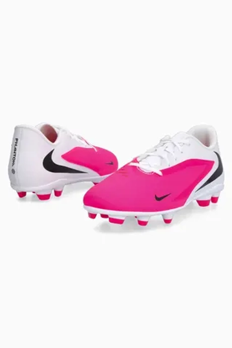 Бутсы Nike Phantom 6 Low Club FG/MG - розовый