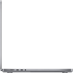 Ноутбук Apple MacBook Pro A2485 M1 Pro 10 core 16Gb SSD512Gb/16 core GPU 16.2" (3456x2234)/ENGKBD Mac OS grey space WiFi BT Cam MK183B/A