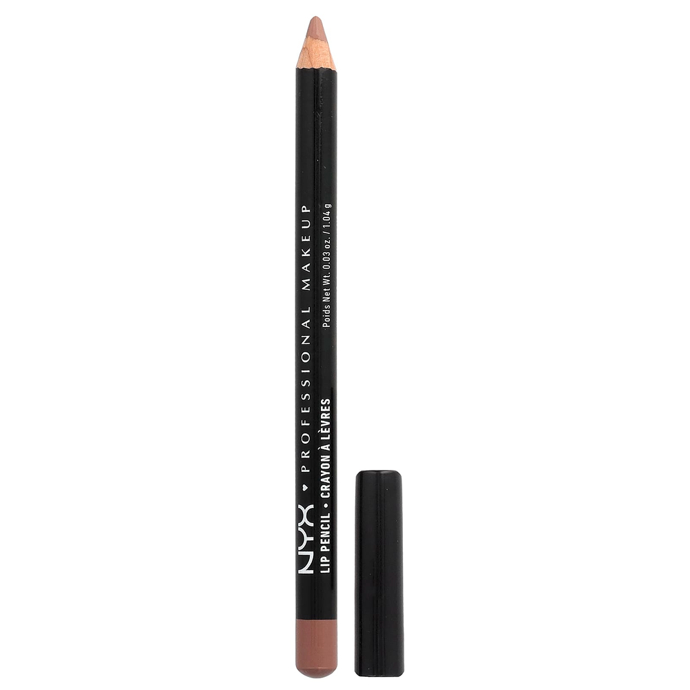 NYX Professional Makeup, Тонкий карандаш для губ, 857 телесный бежевый, 1,04 г (0,03 унции)