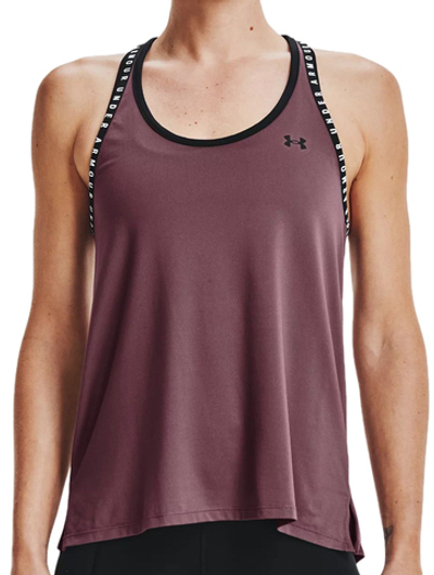 Женский топ теннисный Under Armour Knockout Tank - purple