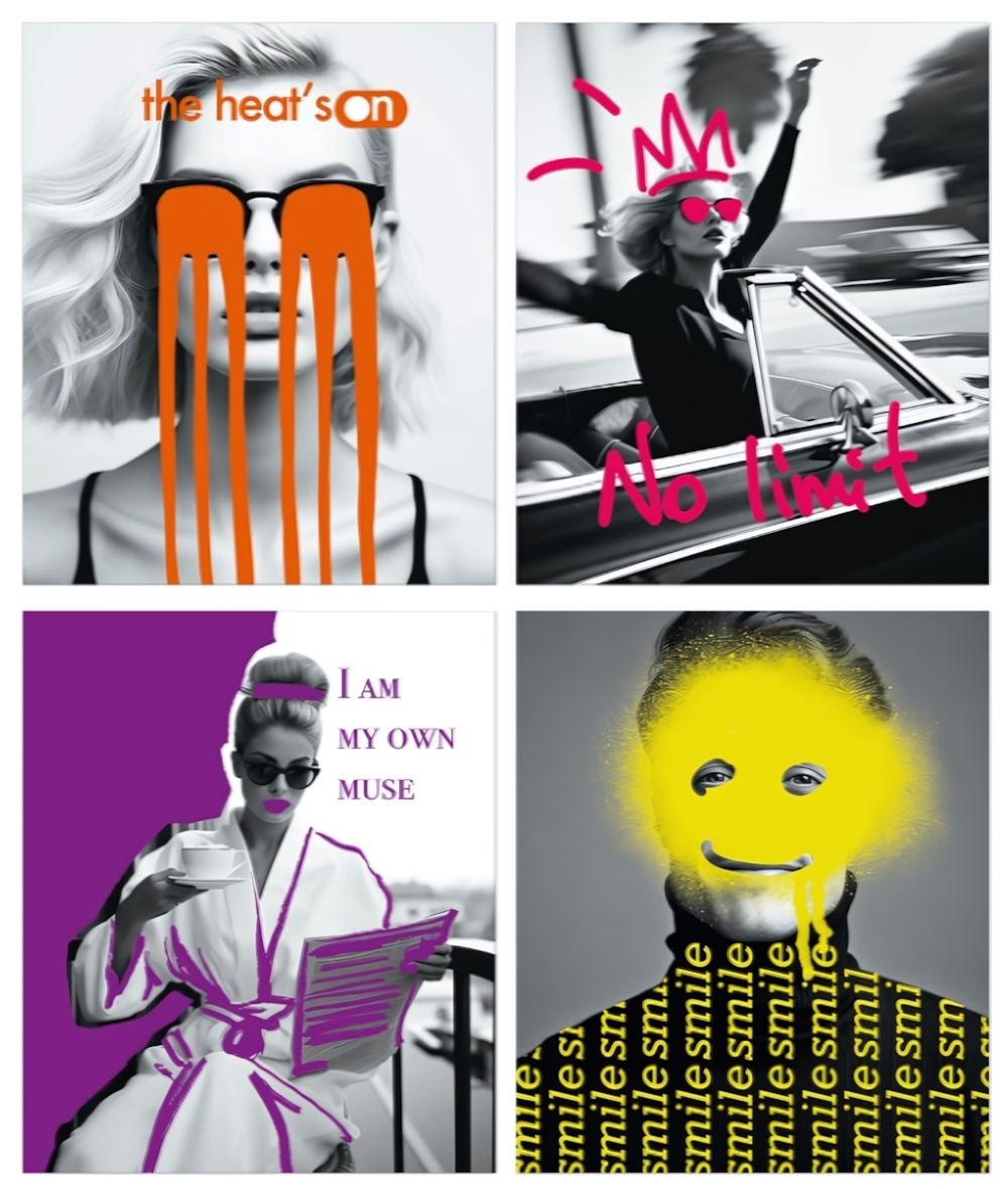 Тетрадь А5 48л. клетка "Neon life details" картон, выборочн УФ-лак, 4 дизайна (ПОЛИНОМ)