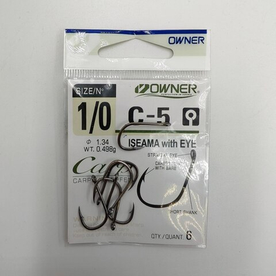 Крючки рыболовные OWNER 53265 C-5 #1/0