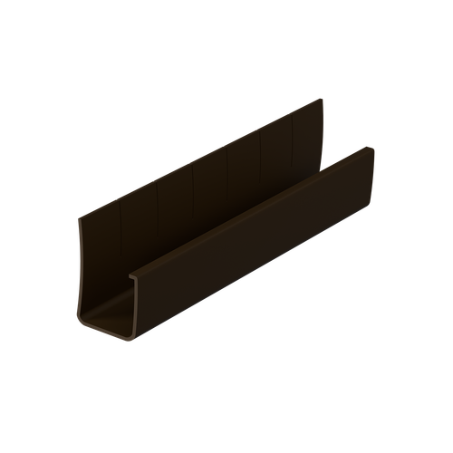 PREMIUM Гибкий J-профиль, шоколад
