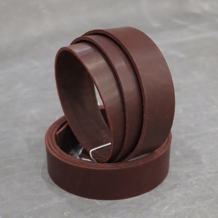 Ременная заготовка РКП 40мм, Бургунди, 4,4-4,8мм УЦЕНКА
