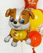 F Шар фигура "Щенок Крепыш" 33"/84 см Щенячий патруль (БГ-30)