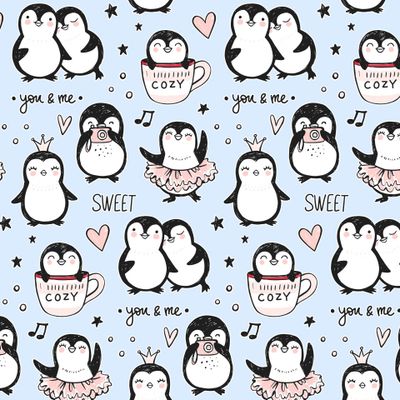 Смешные пингвины