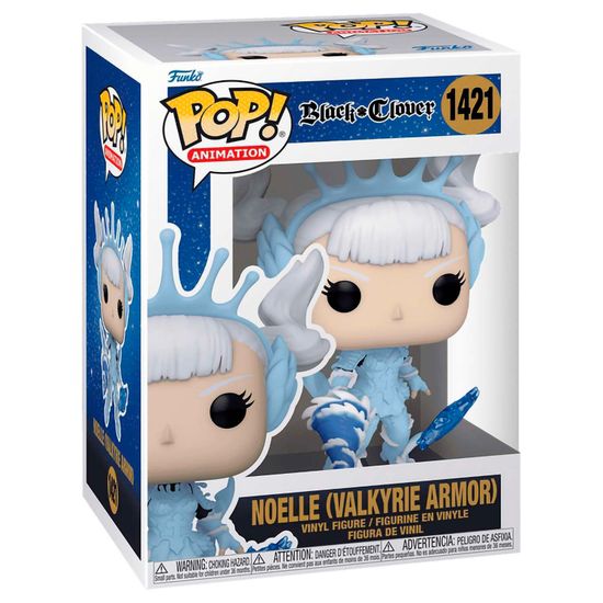 Фигурка Funko POP! Animation Black Clover Noelle (Valkyrie Armor) (1421) 70569 / Фигурка Фанко ПОП! по мотивам аниме "Чёрный клевер", Ноэль Сильва