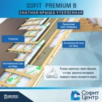 Пароизоляция SOFIT PREMIUM B 70м2 , пароизоляционный материал