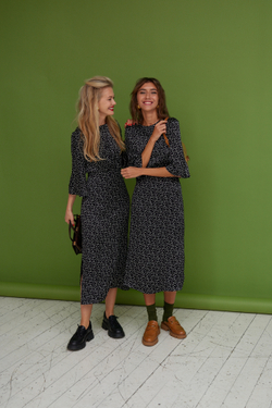 Платье Veronique черное