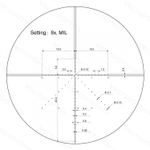 Прицел Vector Optics Veyron 2-8х32 IR для охоты и стрельбы