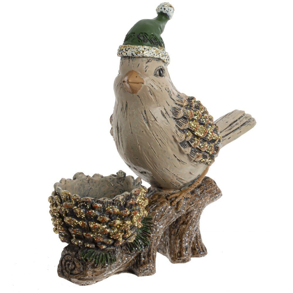 GAEM Фигурка декоративная "Птичка", L16 W6,5 H15 см, 2в.