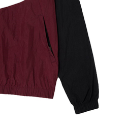 Куртка теннисная Lacoste Water Resistant Packaway Zipped Sport - black/gris/bordeaux