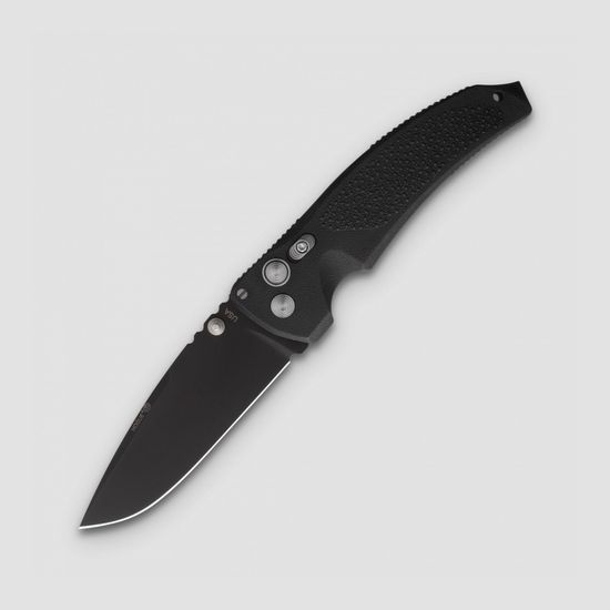 Складной нож HOGUE «EX-03 Black Tanto Blade» HG/34340BK c клинком из стали 154CM, рукоять PPS (Инженерный пластик)