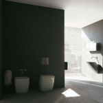 Биде AXA Atmosfere 138 приставное белое 2302001