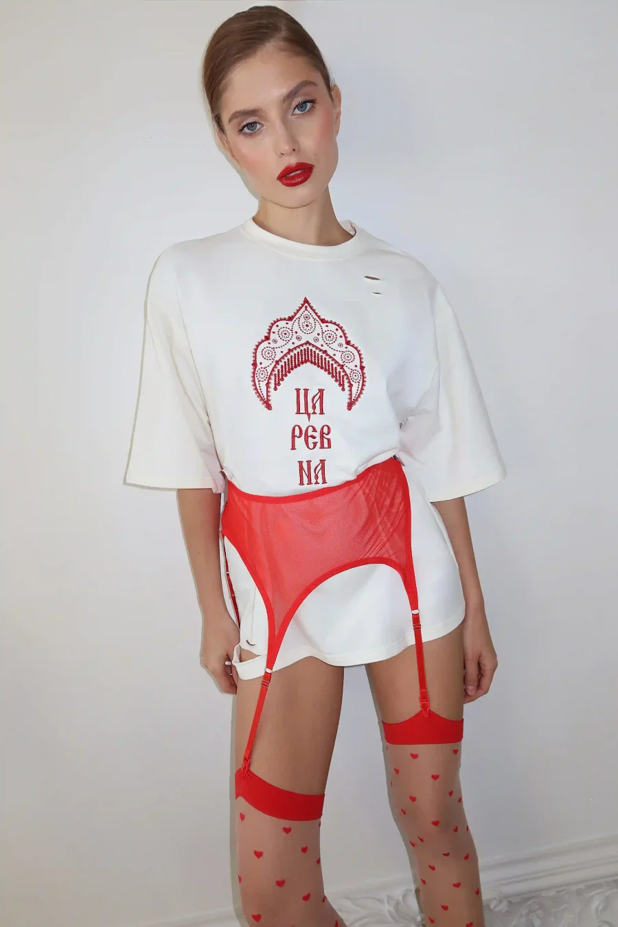 Футболка "Царевна", Молочный