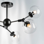 785067 Люстра BETA 6x40W E27 ЧЕРНЫЙ