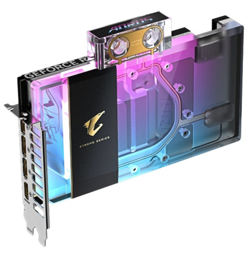 Видеокарта GIGABYTE GeForce RTX 5080 AORUS XTREME WATERFORCE WB (GV-N5080AORUSX WB-16GD)