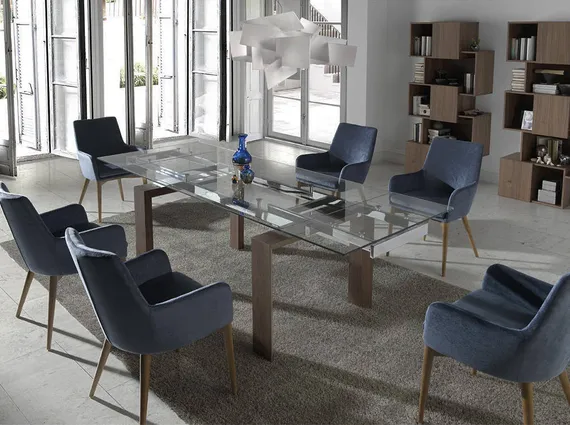 Стол раздвижной  Angel Cerda DT638B/1007, 160-240х90 см