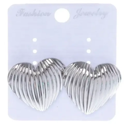 Серьги женские «Fashion Collection - Nina», цвет серебро и золото, d-5см