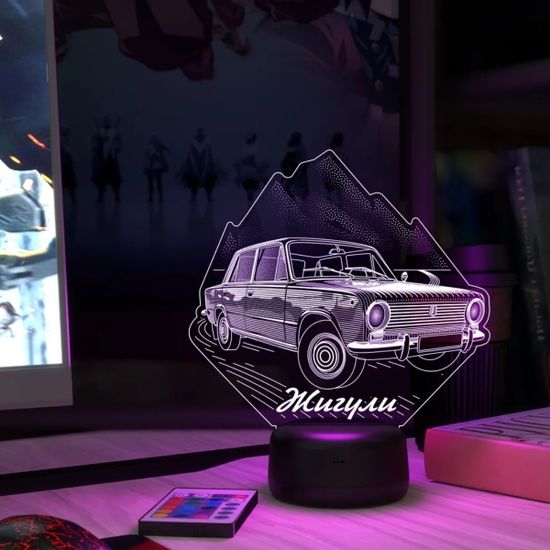 3D лампа Копейка