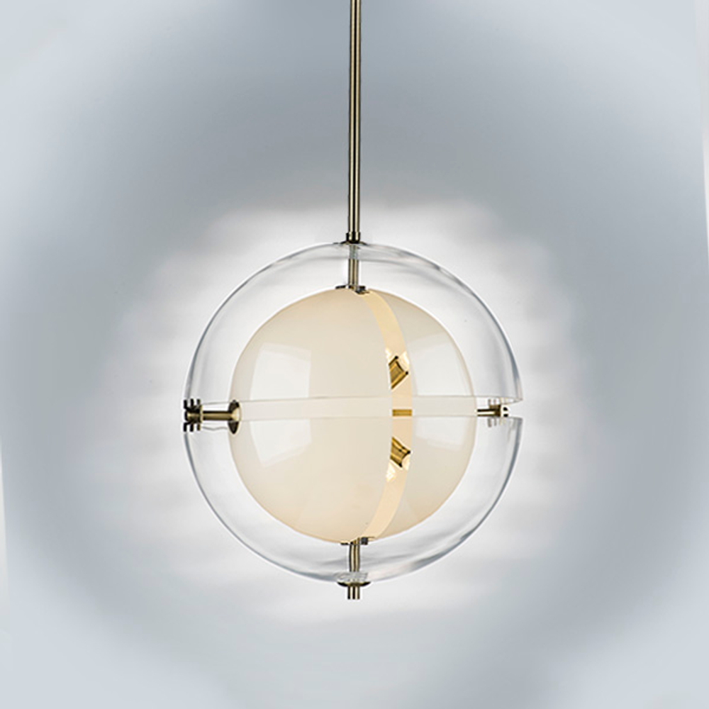 816043 Люстра MODENA 8х40W G9 ЛАТУНЬ/ПРОЗРАЧНЫЙ