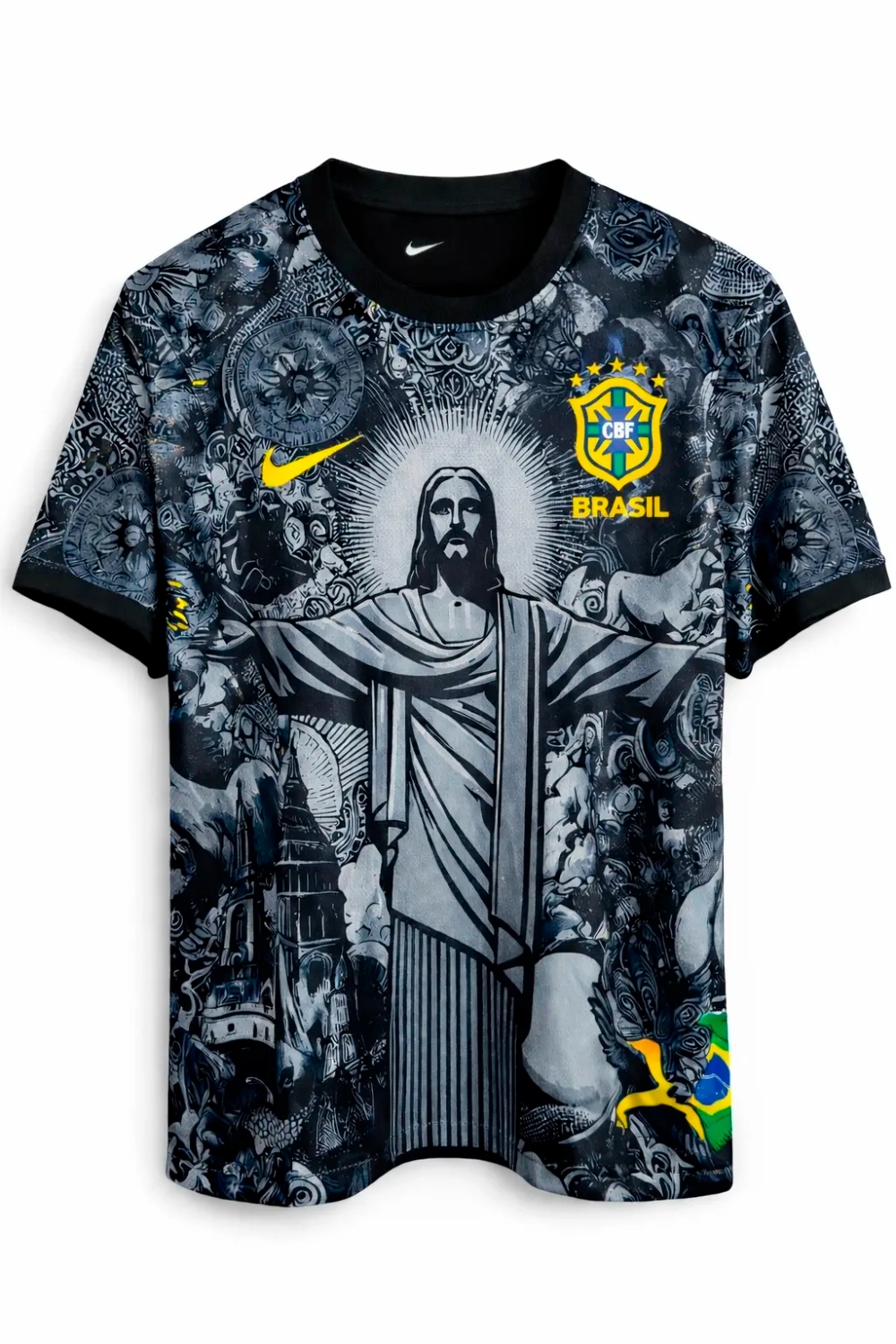 Футболка футбольная сборной Бразилии 2024/2025